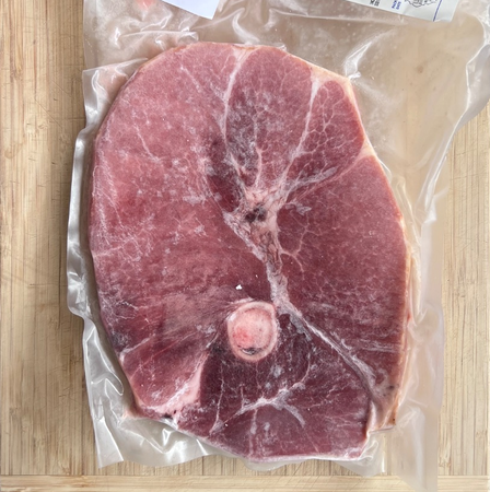 Pork - Ham Steaks, Pasture-Raised & Non-GMO Fed