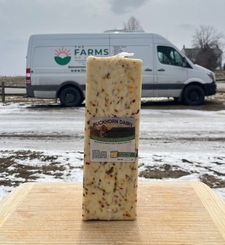 Cheese - Jalapeno Cheddar - 5 Pound Block