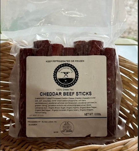 Beef Sticks, Cheddar