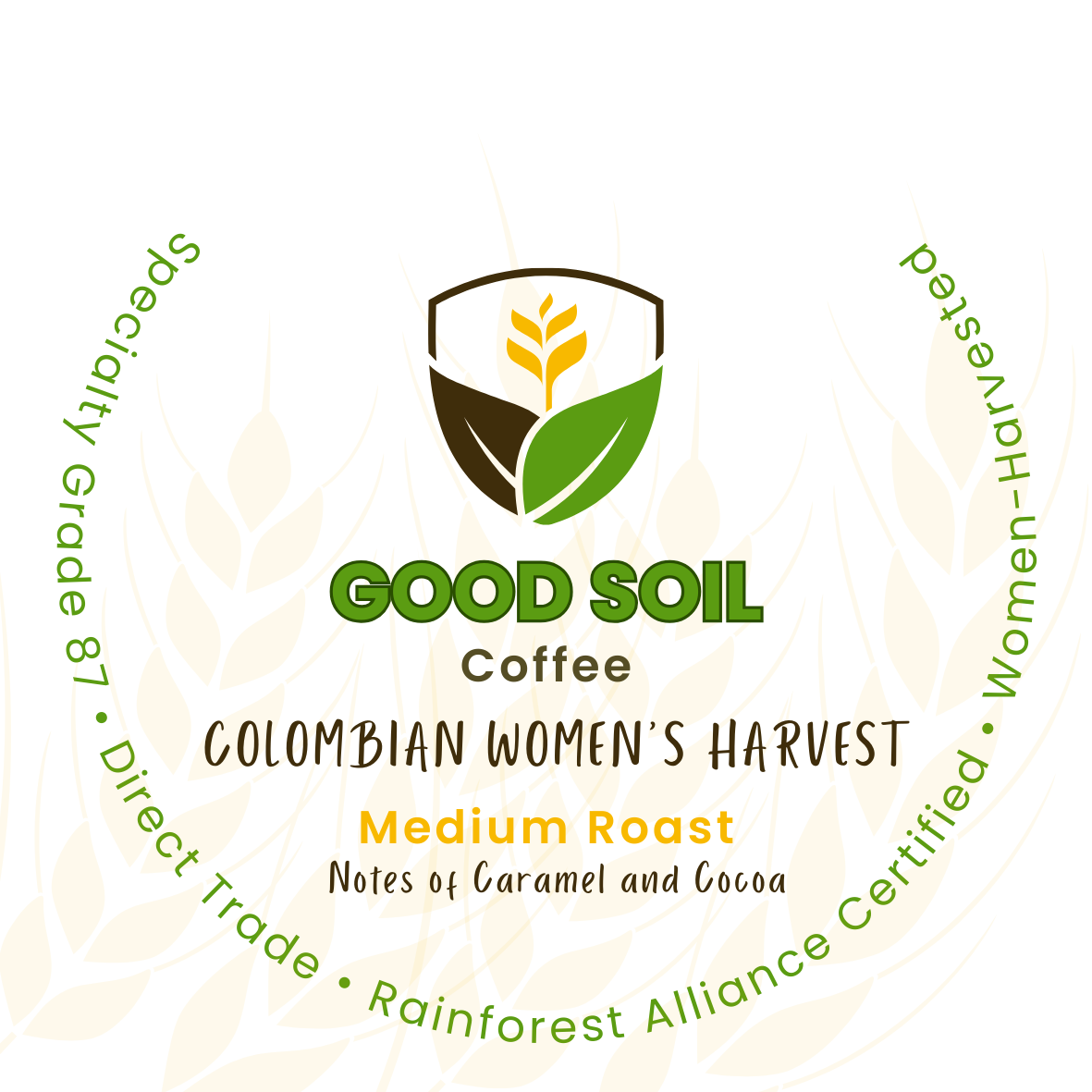 Good Soil Coffee – Colombian Women’s Harvest (Medium Roast)
