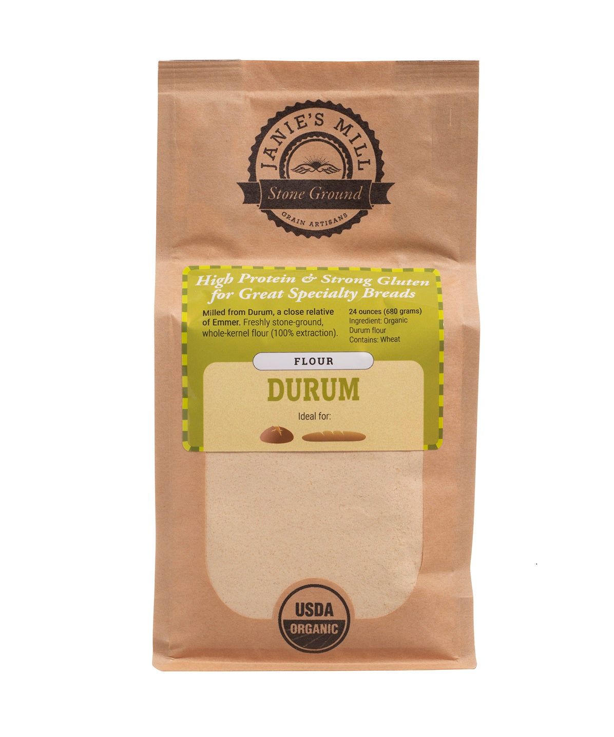 Organic Durum Flour