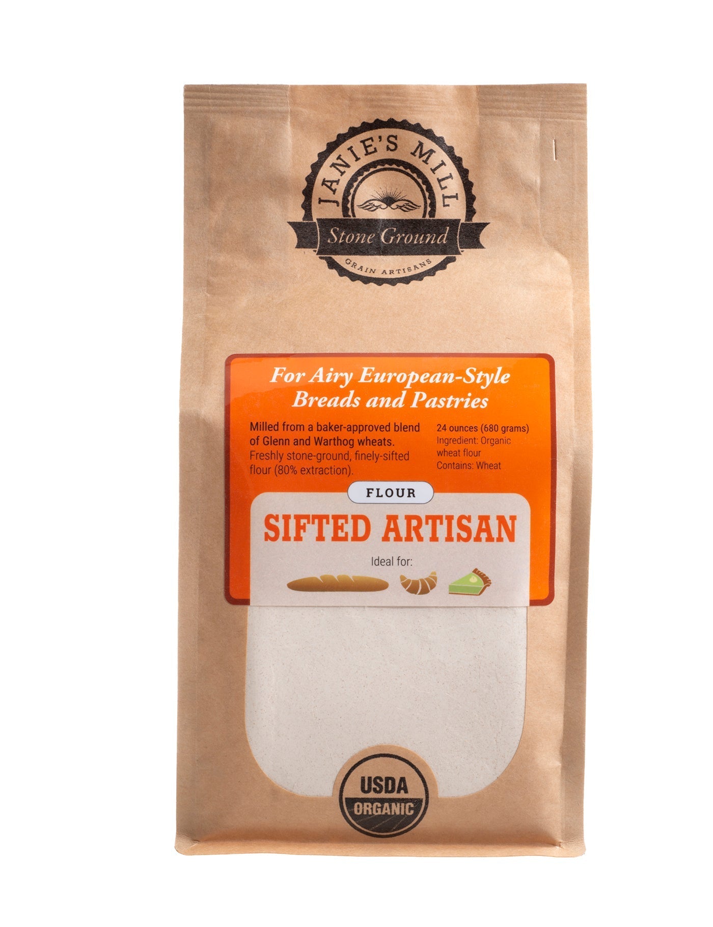 Organic Sifted Artisan Bread Flour