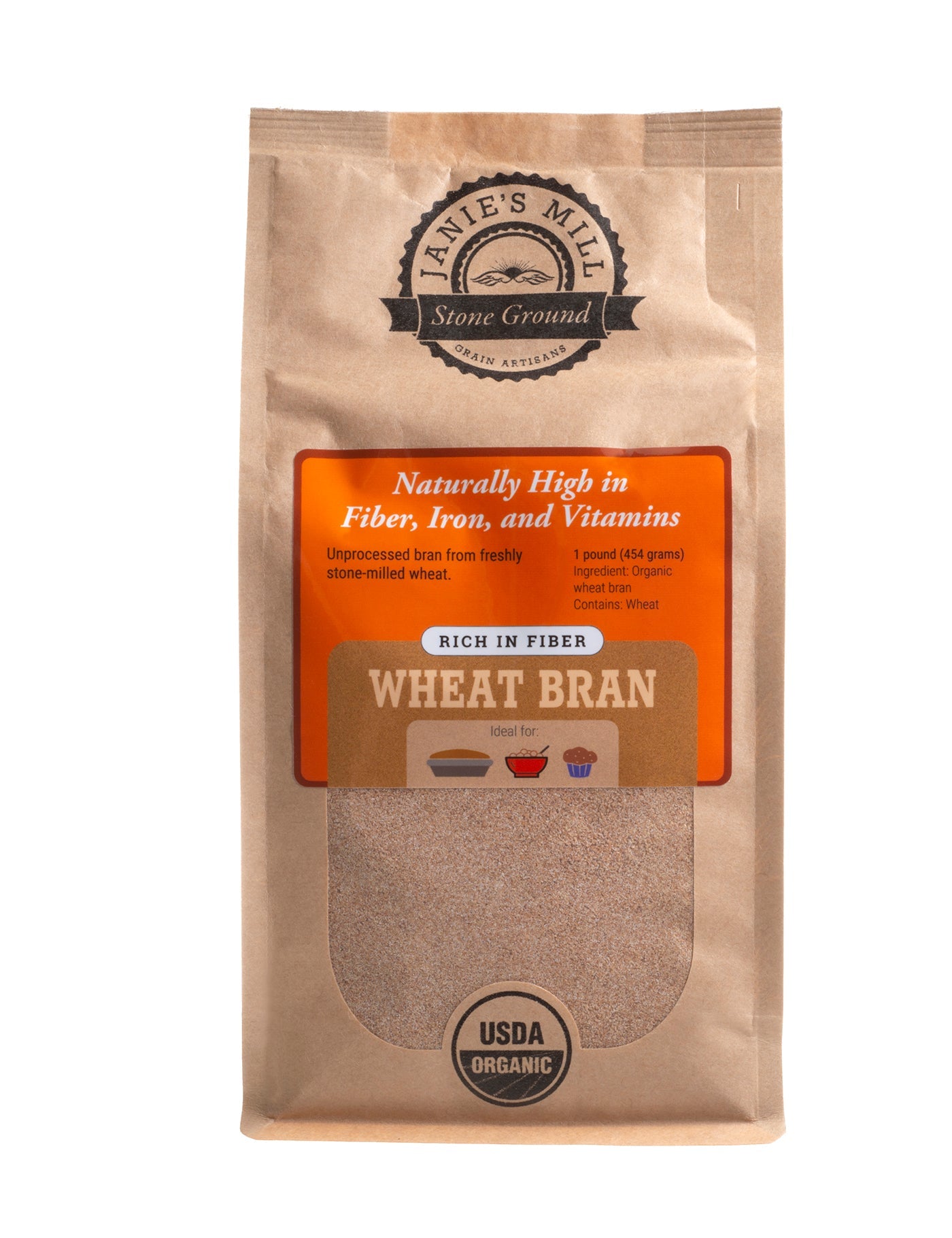 Organic Wheat Bran