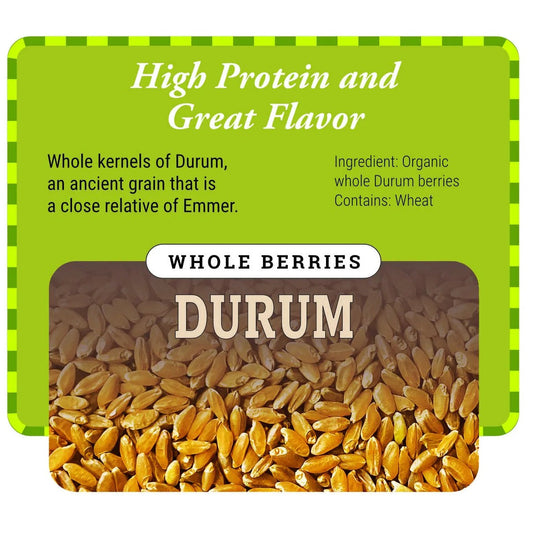 Organic Durum Wheat Berries