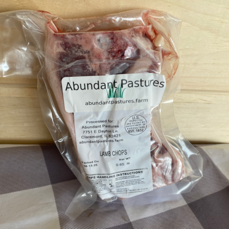 Lamb – Chops (100% Grass-Fed & Finished)