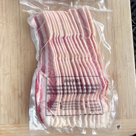 Pork – Bacon, No Added Nitrates, Pasture-Raised & Non-GMO (1 lb)