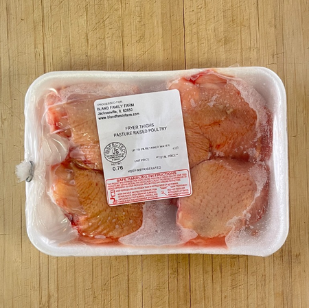 Chicken Thighs, 5 thighs per pkg.