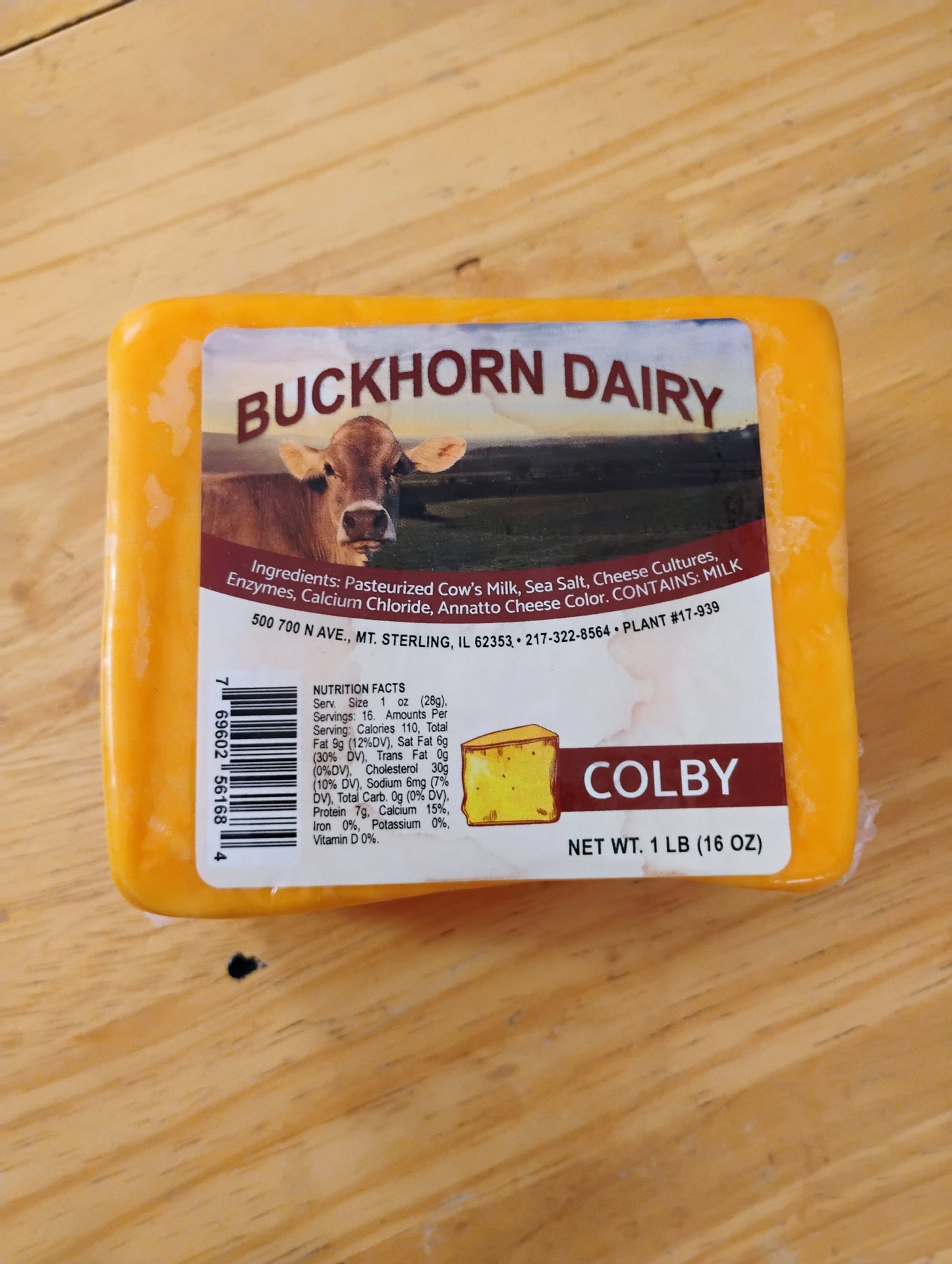 Cheese - Colby - One Pound