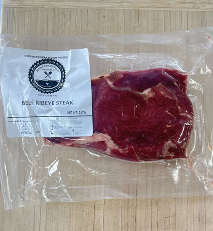 100% Grass-Fed Boneless Ribeye Steak