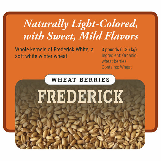 Organic Frederick White Wheat Berries