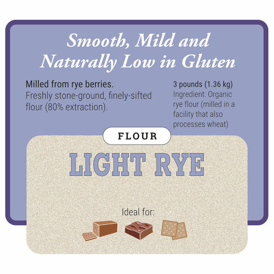 Organic Light Rye Flour