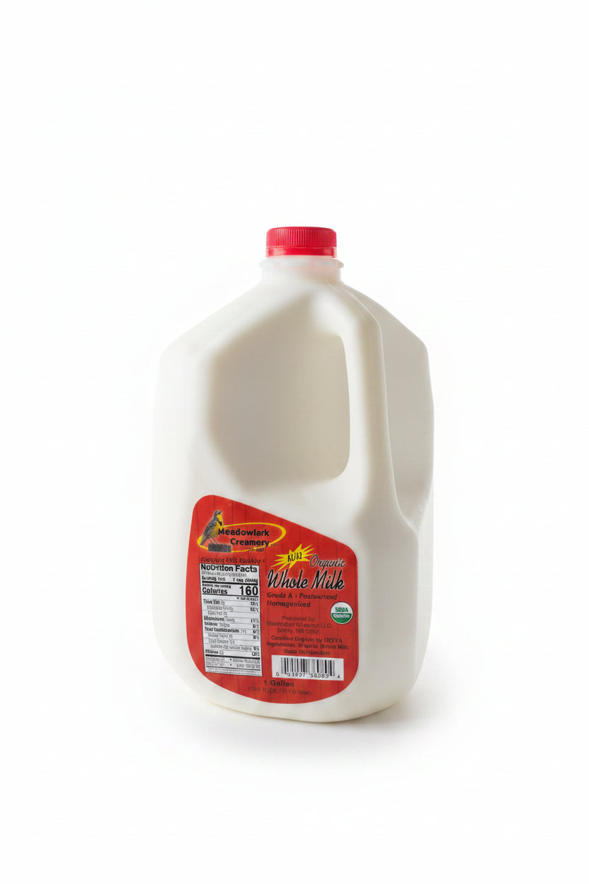 meadowlark creamery homogenized milk gallon