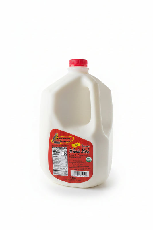 meadowlark creamery homogenized milk gallon