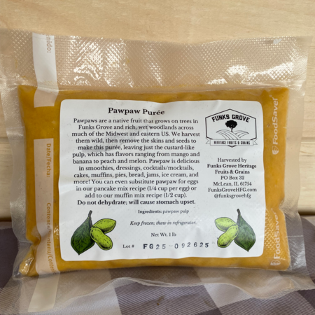 Pawpaw Purée - Frozen