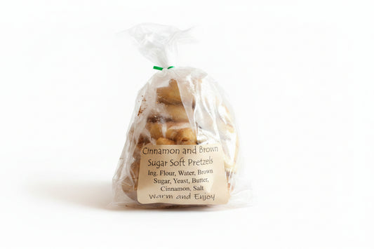 Handmade Cinnamon & Brown Sugar Soft Pretzels, Frozen