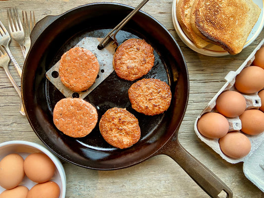 Salmon Breakfast Sausages