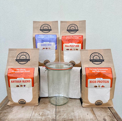 Sourdough Flour Starter Set
