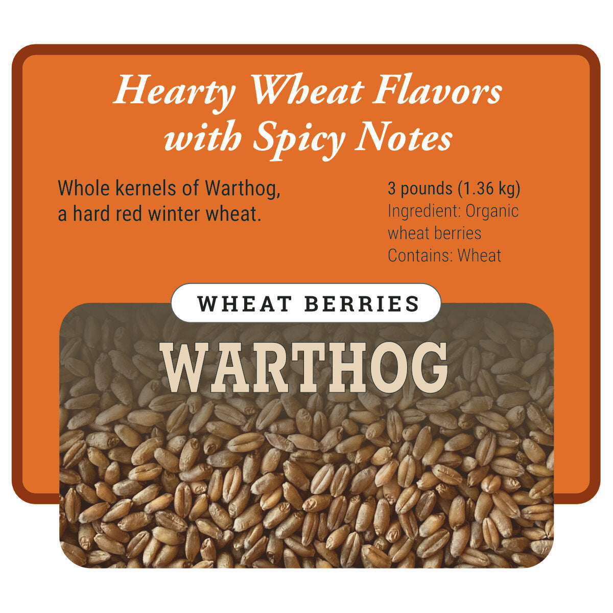 Organic Hard Red Winter Wheat Berries