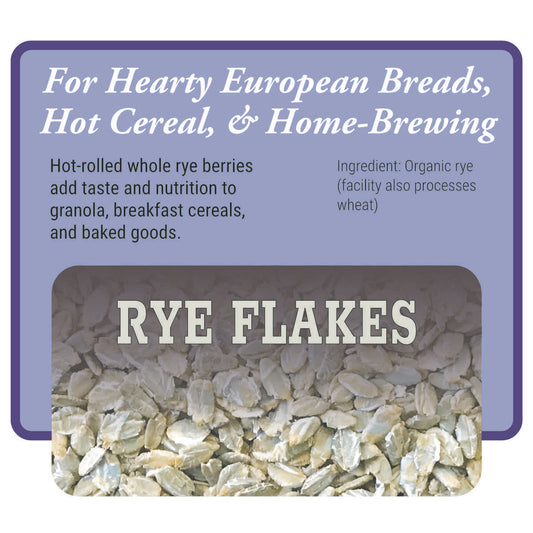 Organic Rye Flakes