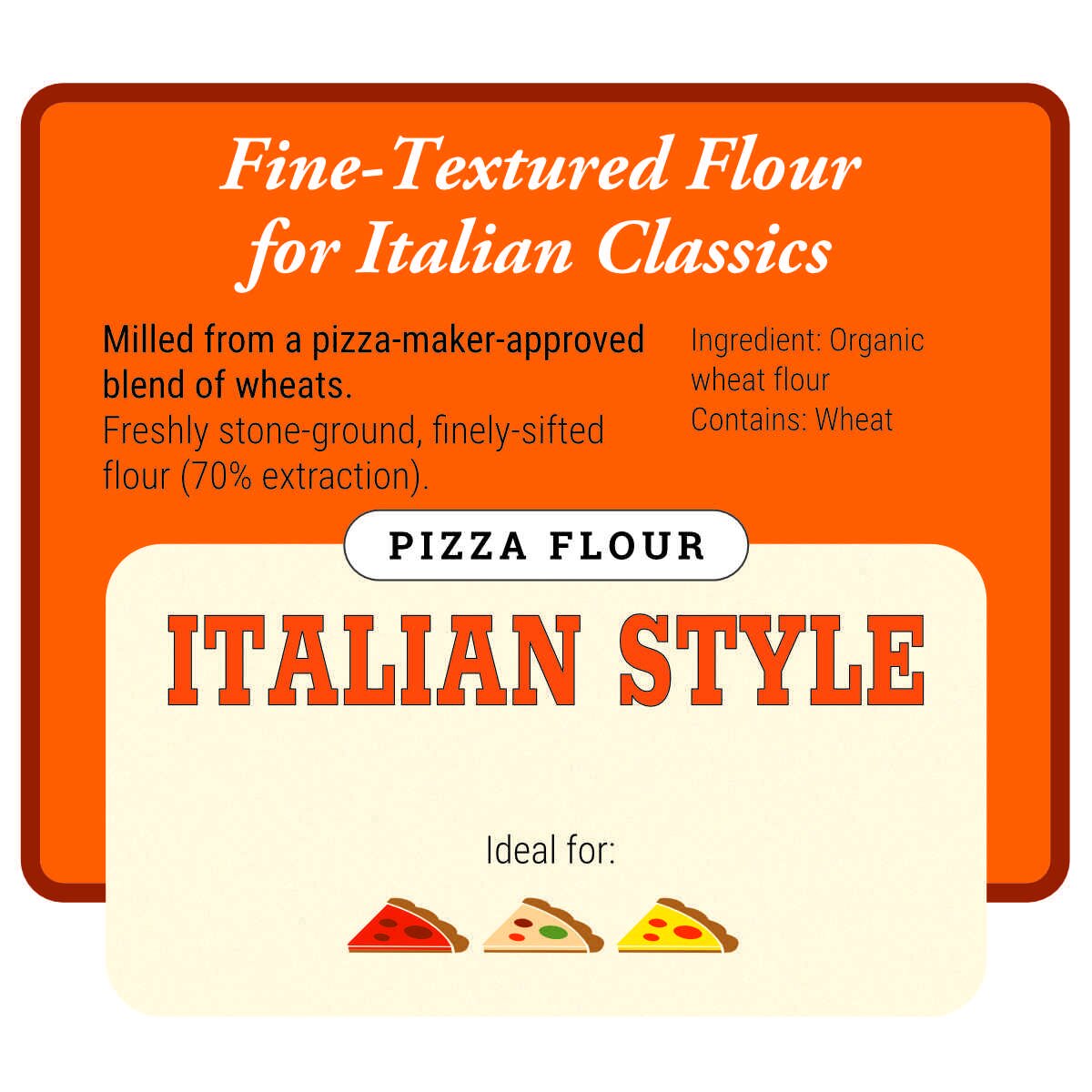 Organic Italian-Style Pizza Flour