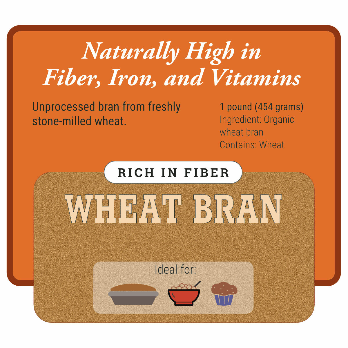 Organic Wheat Bran