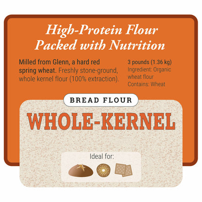 Organic Whole-Kernel Bread Flour